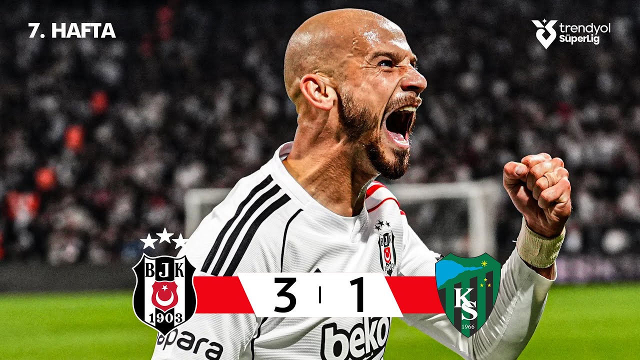 Beşiktaş vs Kocaelispor: 3-1 Highlights & Goals | Süper Lig 2025/26 ⚽
