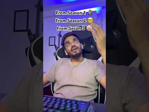 FROM Season 1 Vs Season 2 Vs Season 3