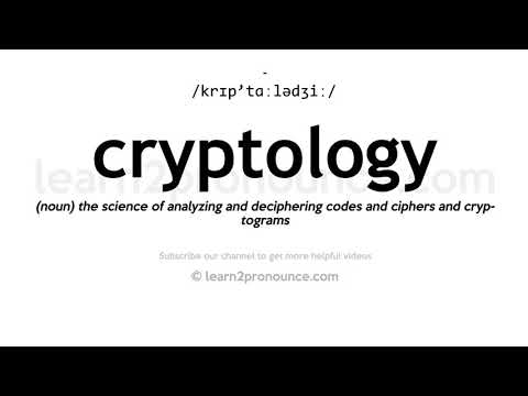 How to pronounce Cryptology | English pronunciation