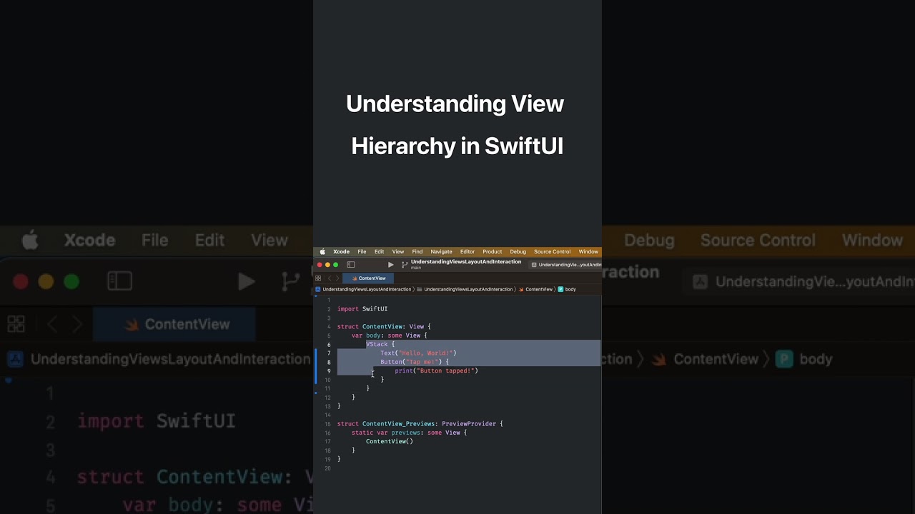 SwiftUI View Hierarchy Explained for Beginners π±