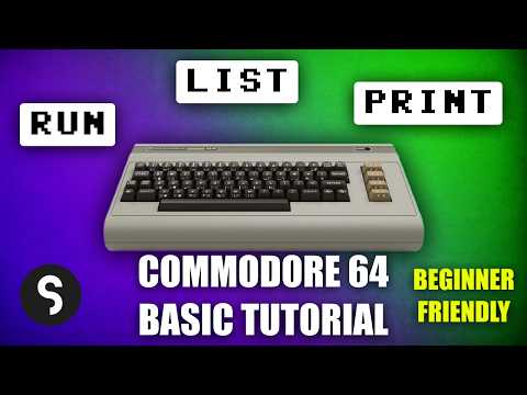 Commodore 64 BASIC Tutorial for Beginners | Learn to Code on the C64