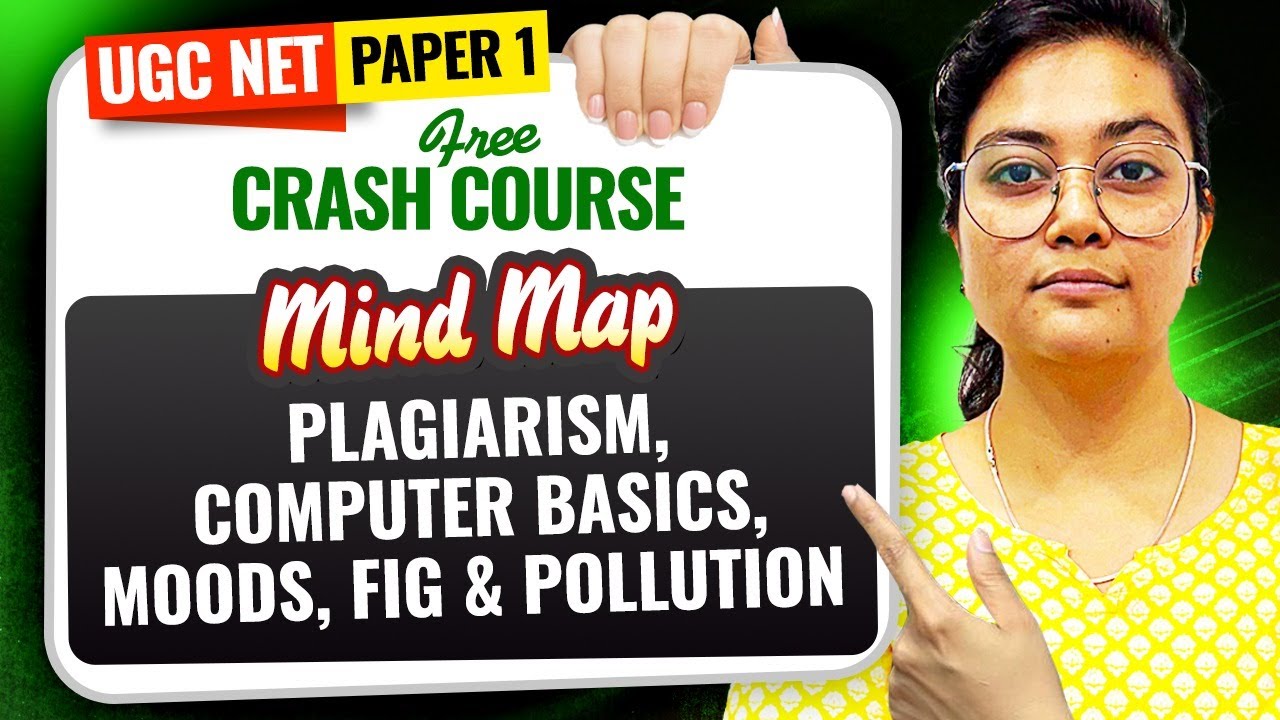 UGC NET Paper 1: Plagiarism, Computer Basics, Moods, Figures & Pollution | Aditi Mam