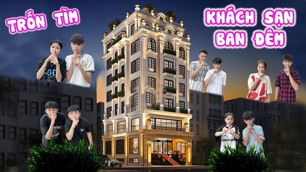 Trốn Tìm Trong Khách Sạn Ban Đêm 🏨