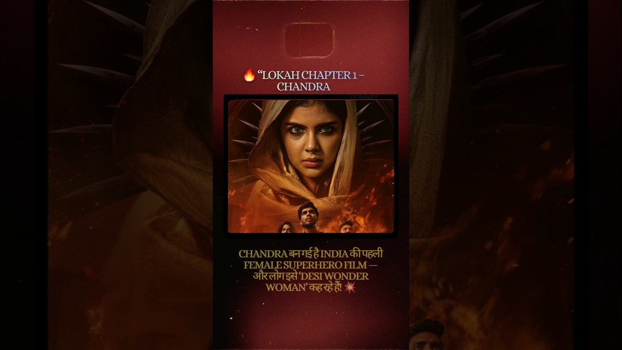 India’s First Female Superhero 'Lokah Chapter 1: Chandra' Dominates Box Office! 🎬