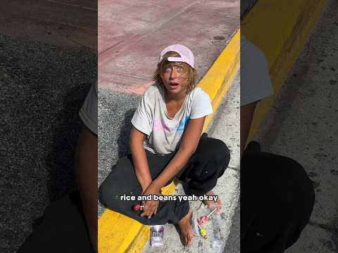 Heartwarming Surprise: Steak Dinner for a Little Homeless Girl 🌟🙏 #explore #explorepage #viral