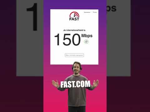 Saviez-vous que vous pouvez mesurer la vitesse de votre connection en temps réel?