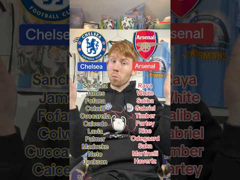 Chelsea vs Arsenal Debate 👀 #shorts