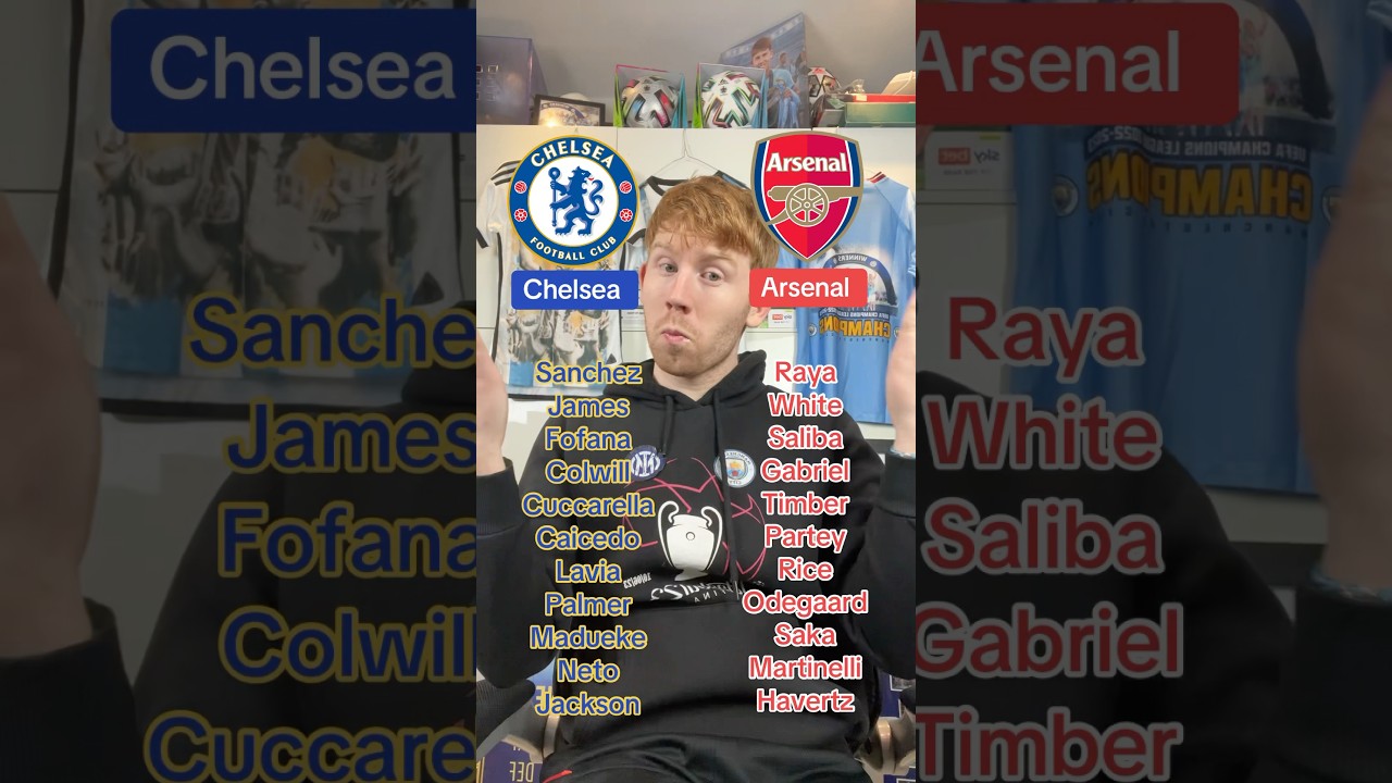 Chelsea vs Arsenal Showdown! Who Will Come Out on Top? ⚽