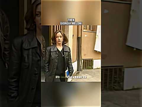 Giorgia Meloni Then And Now #respect #putin #modi #shorts