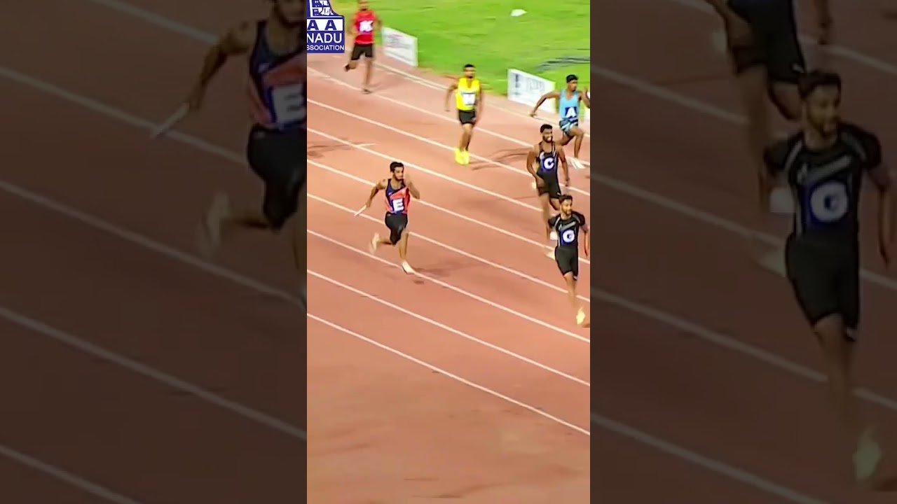 Menโs 4x100m Relay Finals ๐โโ๏ธ