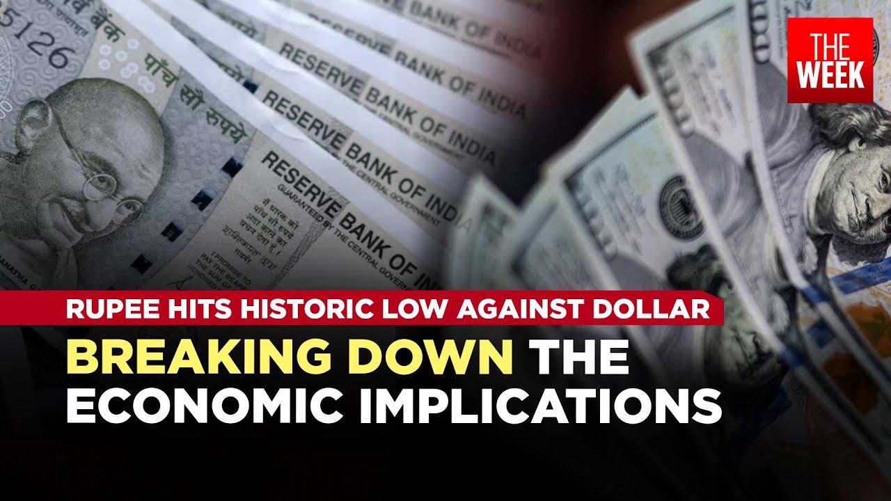 Indian Rupee Hits Record Low Below 90 vs USD 📉