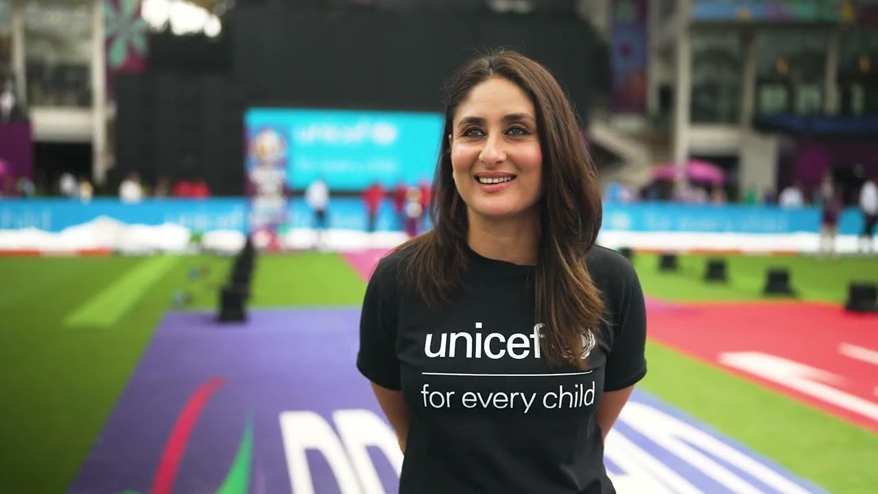 Kareena Kapoor Khan Highlights UNICEF's Impact Ahead of Cricket World Cup Semi-Final 🏏