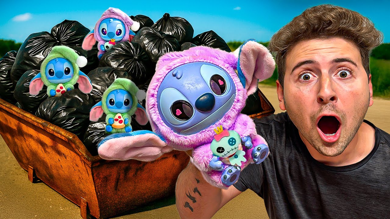 Encontrei um Stitch Raro no Lixo! 😱