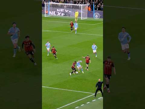 Haaland's Impressive Dribbling Skill | Manchester City Highlights