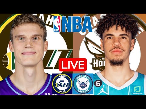 LIVE: UTAH JAZZ vs CHARLOTTE HORNETS | NBA | PLAY BY PLAY | SCOREBOARD