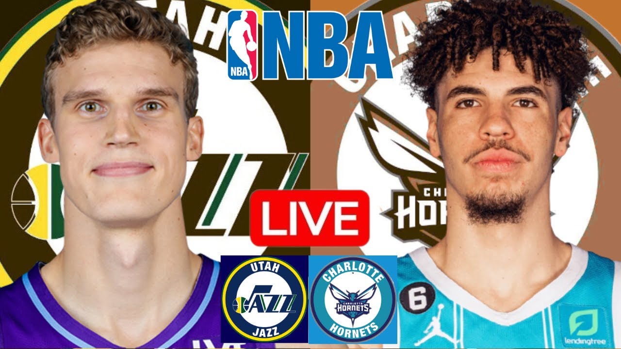 Live NBA Action: Utah Jazz vs Charlotte Hornets – Real-Time Play-by-Play & Scoreboard 🏀