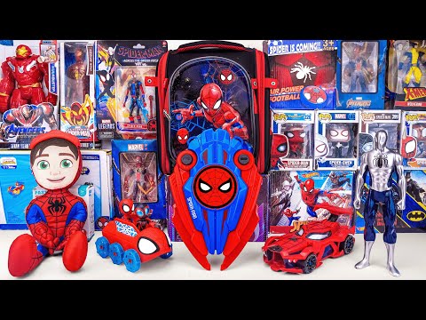 Marvel Spiderman Toys Unboxing Review | Spider Man Mask | Spider Man Bow & Arrow | Dino Webs Crawler