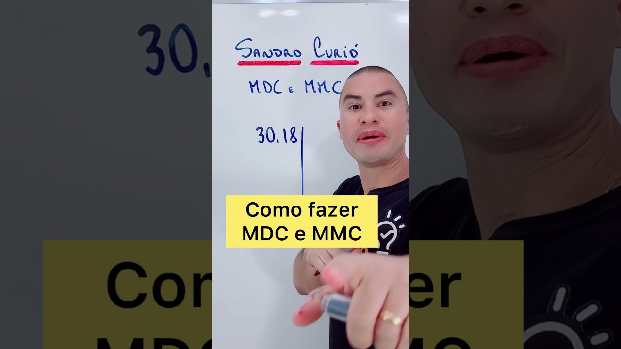 Aprenda MMC e MDC em Segundos com o Método Curió! 🔢