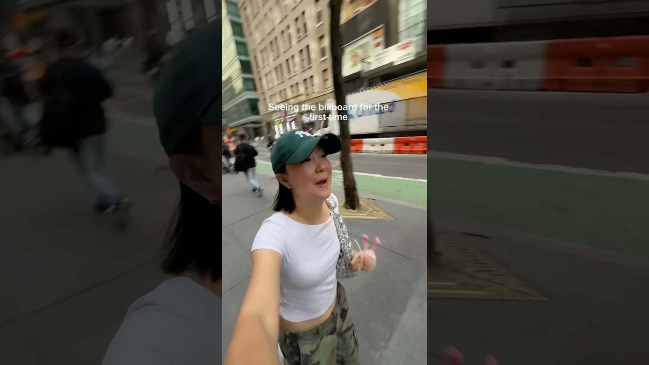 First Time Seeing This Epic Billboard! 😱