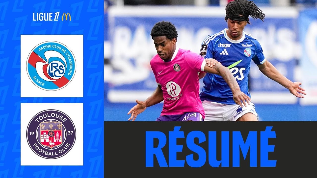 Strasbourg vs Toulouse: 2-1 Victory in Ligue 1 🏆