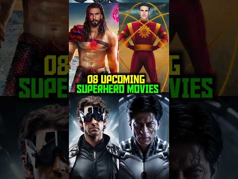 08 Upcoming Big Superhero Indian Movies ๐ฅ | #shorts