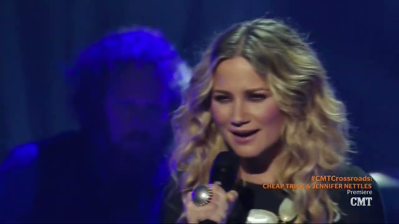 Cheap Trick & Jennifer Nettles - Stay - The Flame (CMT Crossroads)