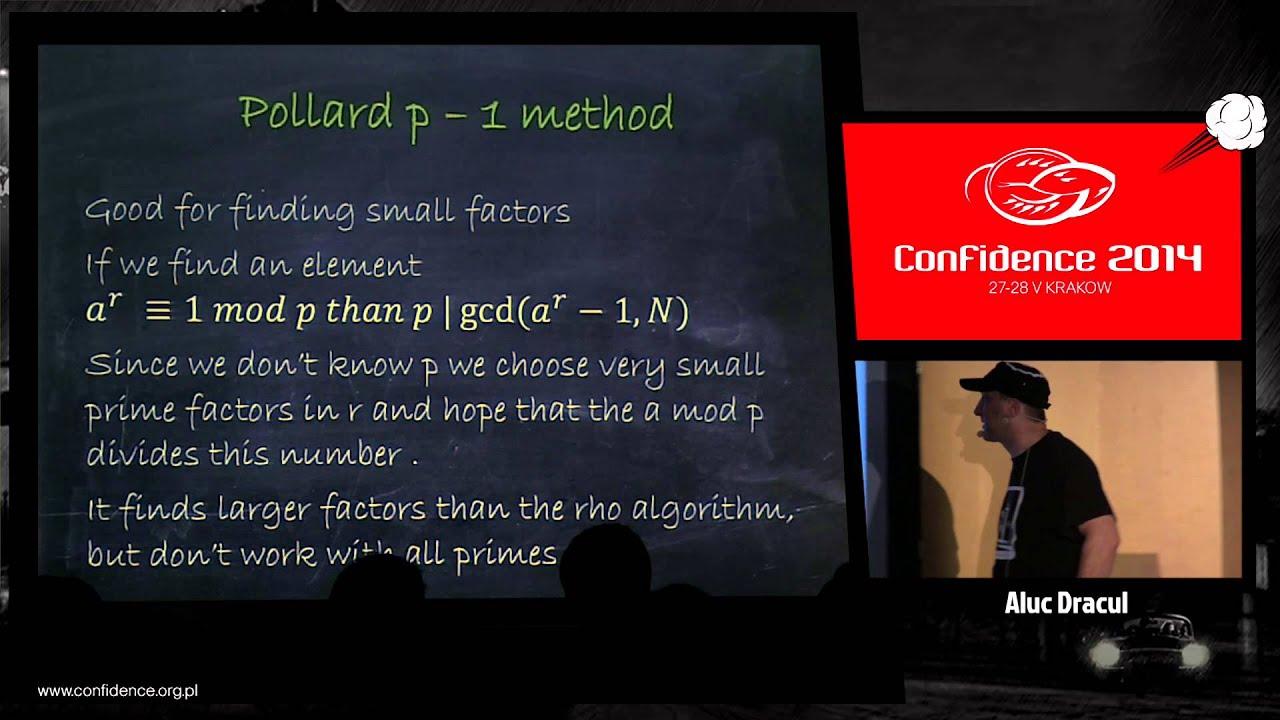 CONFidence 2014: Simplified Guide to Breaking RSA & ECDH Encryption 🔓