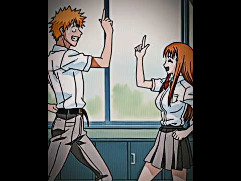 90s Vibe 🥰 / Orihime And Ichigo 😌 #shorts#bleach#orihime#ichigo #edit#4kshorts