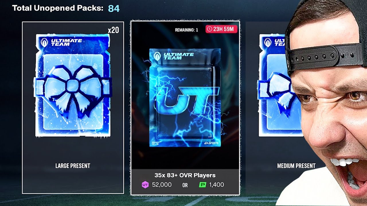 Unboxing Madden 26 35xx 83+ Pack & Gifts 🎁
