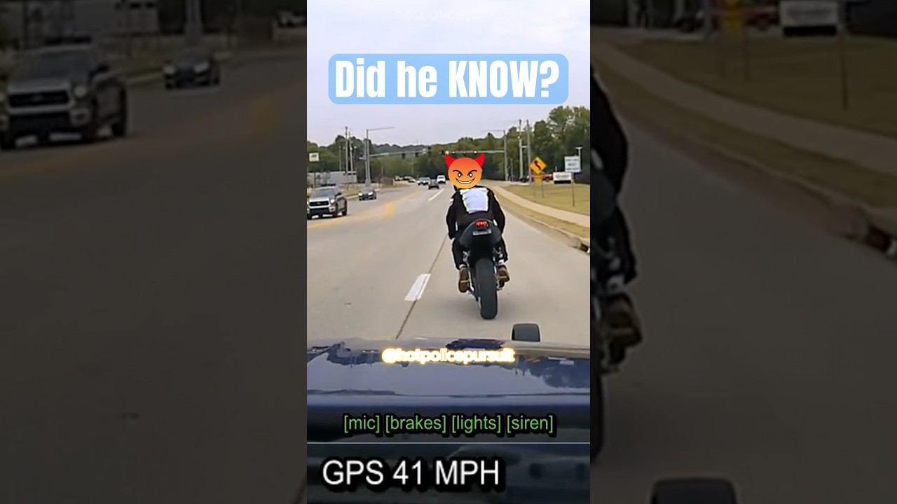 High-Speed Motorcycle Chase in Little Rock: Reckless Rider Evades Police 🚓