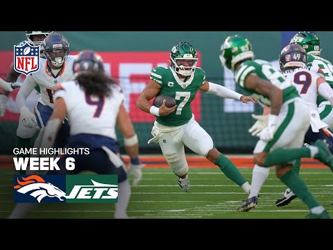 Denver Broncos vs. New York Jets Game Highlights | 2025 NFL Season Week 6