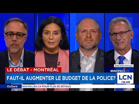 Montréal: faut-il augmenter le budget de la police? | Débat municipal 2025