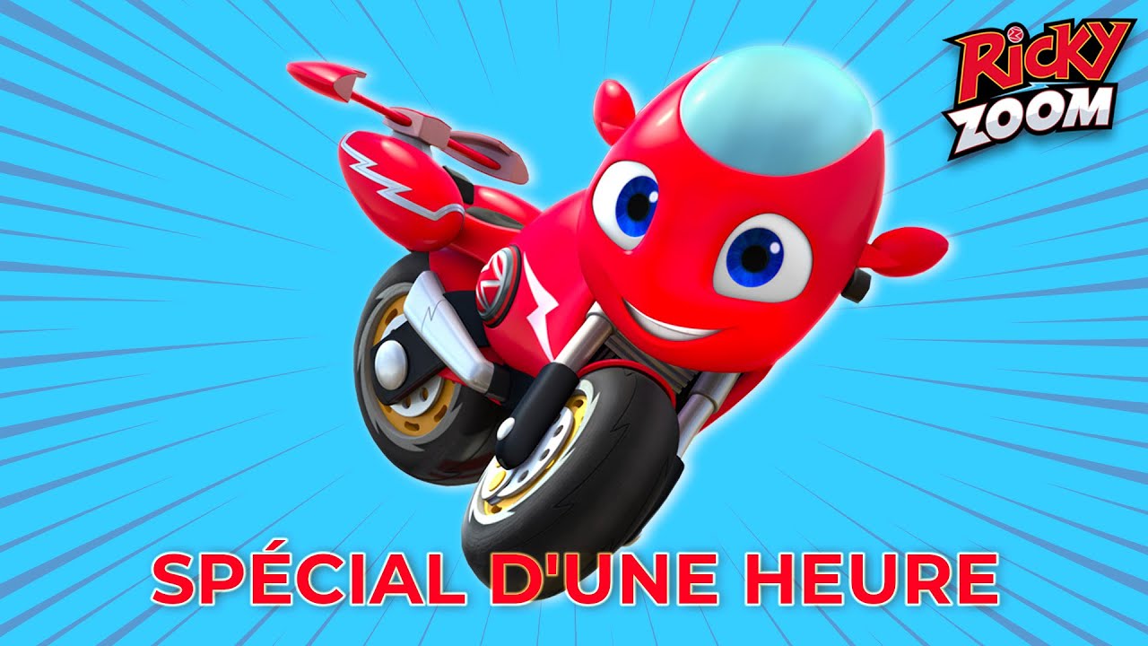 Ricky Zoom Français - Spécial d'une heure 🚴‍♂️