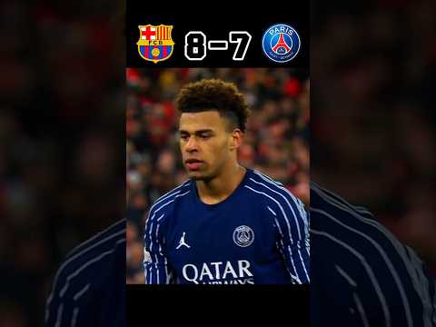 Barcelona vs PSG ☠️🔥| Imaginary Champions League Final 2026 #shorts #football #youtube