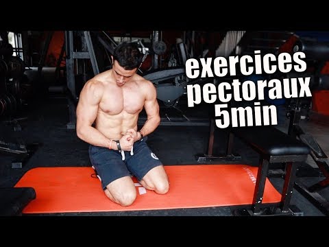 PECTORAUX EXTRÊME À LA MAISON (5min entrainement)