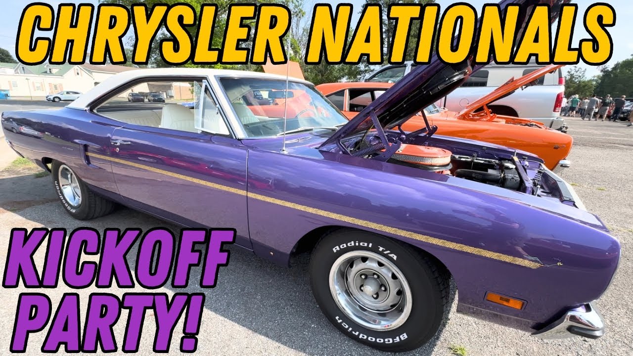 Chrysler Nationals 2025 Kickoff & Mopar Classics 🚗