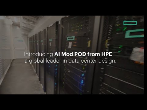 HPE AI Mod POD: Compact, Mobile Data Center 🚀