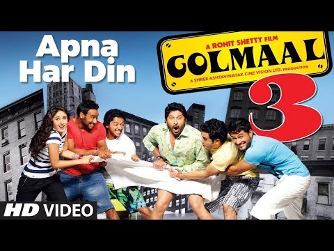 Apna Har Din Jiyo Like in Golmaal 3 🎶