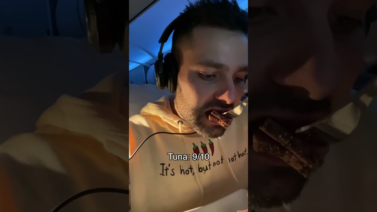 First Class Airplane Food Review ✈️ Worth It?