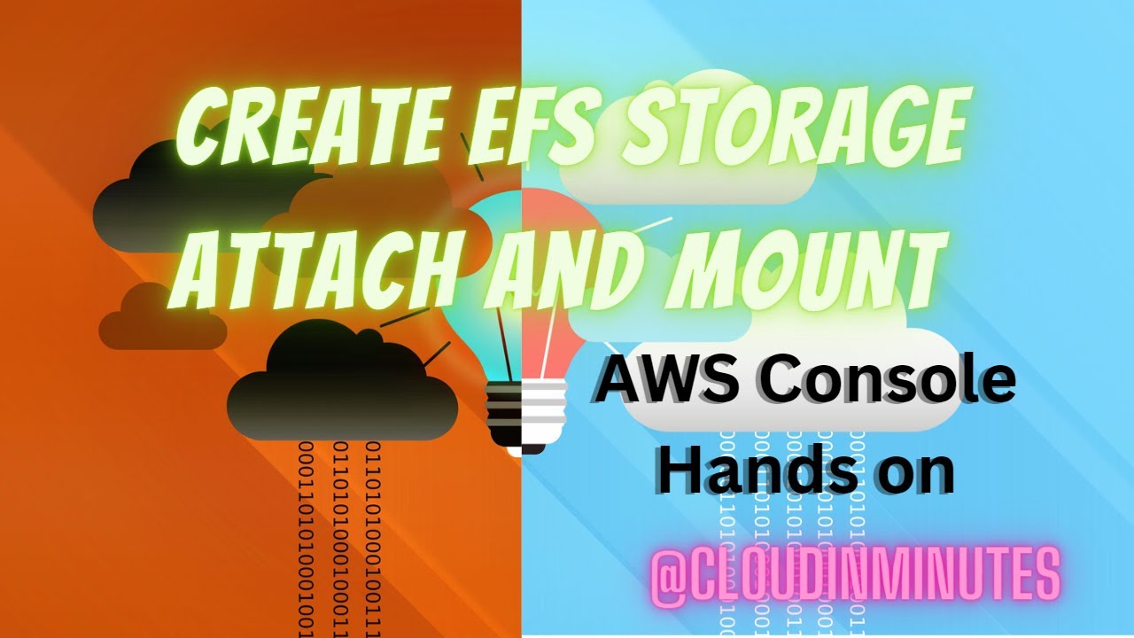 Attach & Mount EFS on Ubuntu EC2 🖥️ | CloudInMinutes