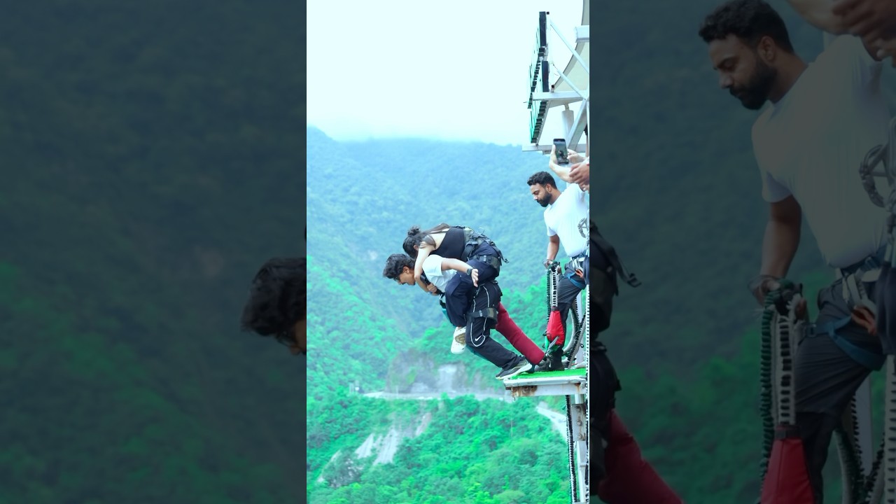 Couple's Bungee Jump Adventure in Rishikesh π²