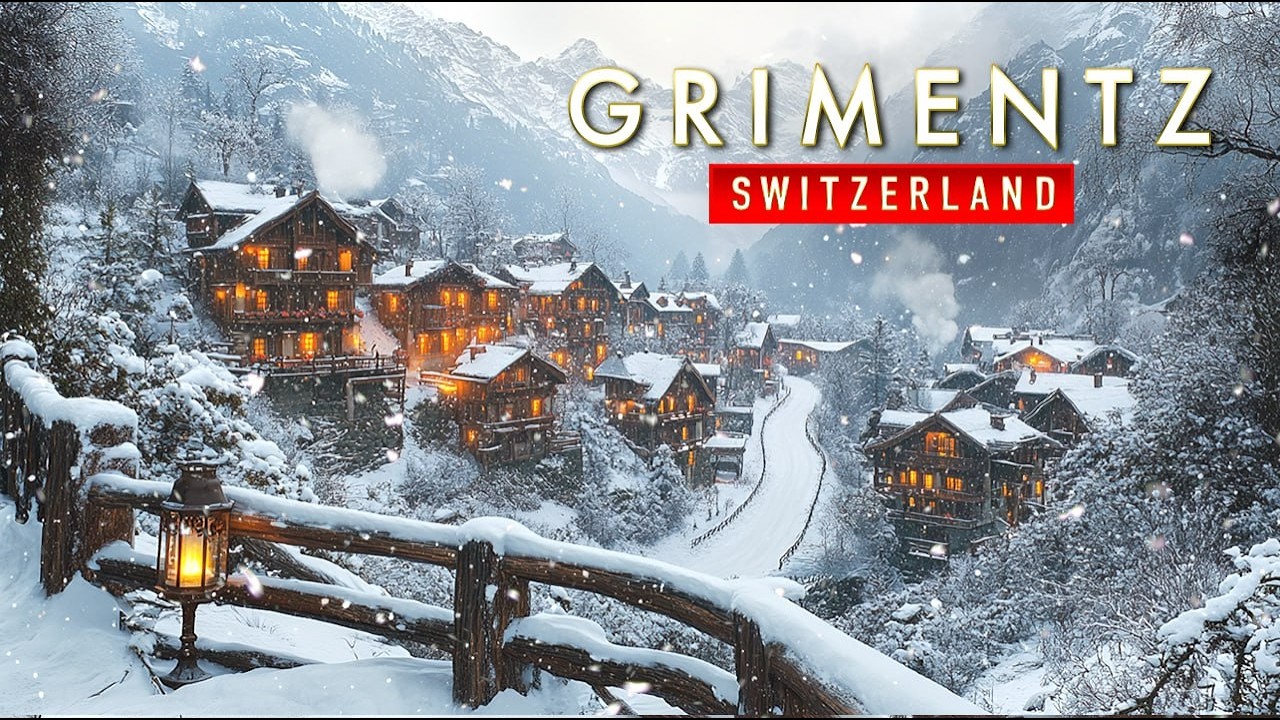 Grimentz: Switzerland's Magical Winter Village ❄️