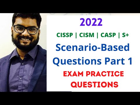 CISSP CISM S+ Scenario Based Questions