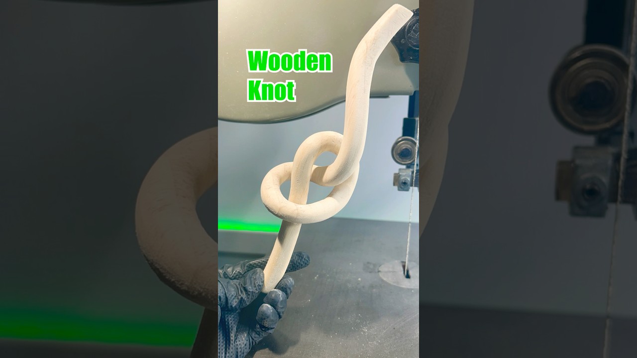 Wooden Knot Crafting | SawSoul Bandsaw Woodworking ✨
