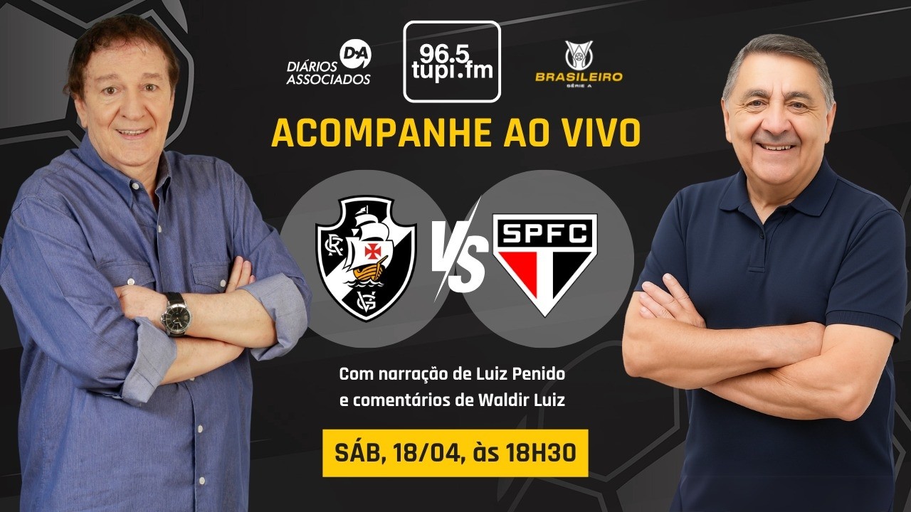 AO VIVO: VASCO 2 X 1 SÃO PAULO | CAMPEONATO BRASILEIRO | 12ª RODADA