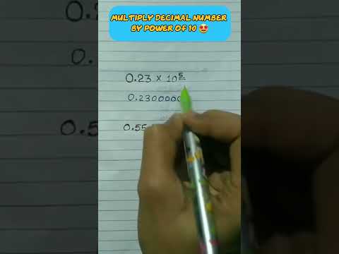 Multiply Decimal Number By Power of 10 🤗