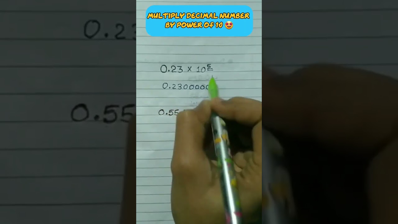 Easy Guide to Multiplying Decimals by Powers of 10 ๐ข