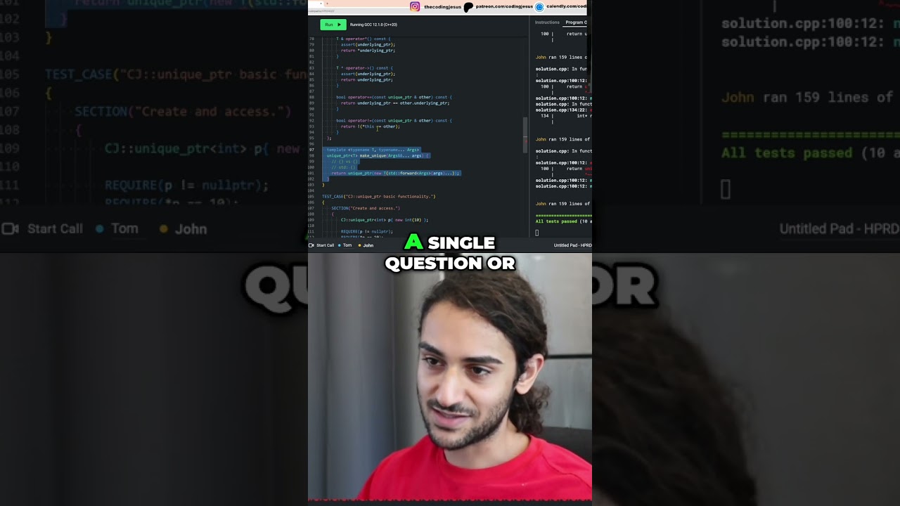 Ace Your Quant Dev C++ Interview: Expert Tips on Smart Pointers & Data Structures π