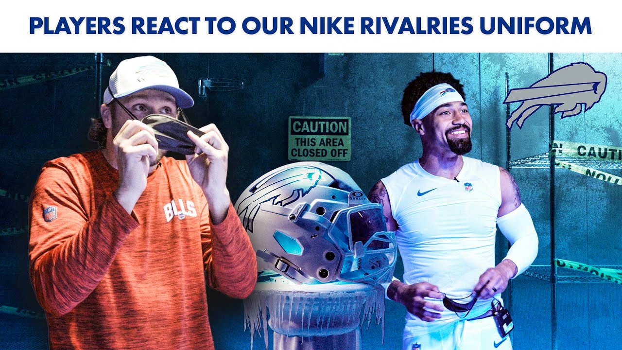 Bills React to New Nike Rivalries Uniform ❄️