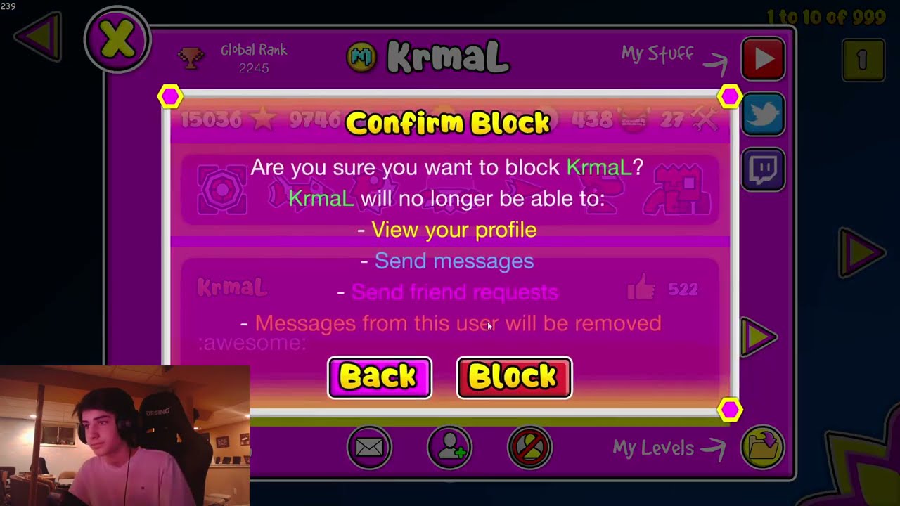 KrmaL Block Speedrun 🎮